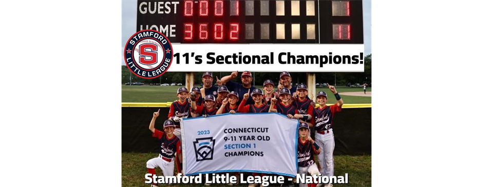 2023 - 11U Sectional Champions